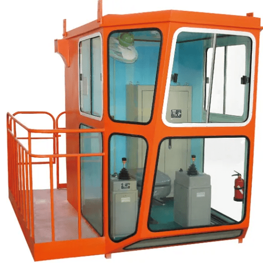 Кабина управления башенного крана